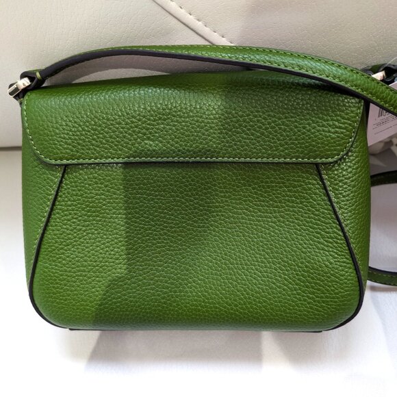 ✨ Kate Spade Monica Small Flap Crossbody Kelp Forest Green Color (NWT) ✨ - Picture 8 of 10